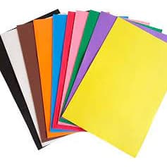 Kit 2 pacotes de retalhos de EVA tamanho 40x50
