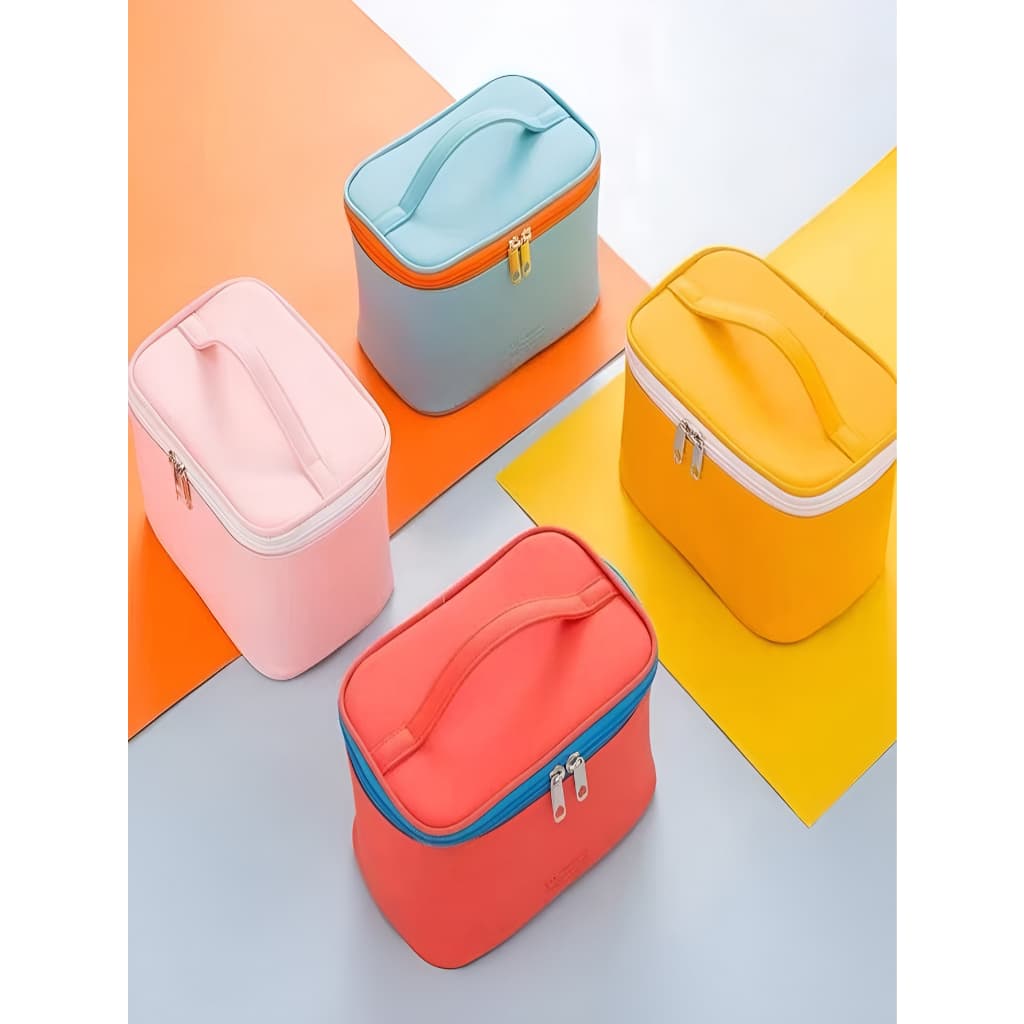 Bolsa Nécessaire Feminina Maleta Maquiagem Viagem Cosméticos Remédios Acessórios