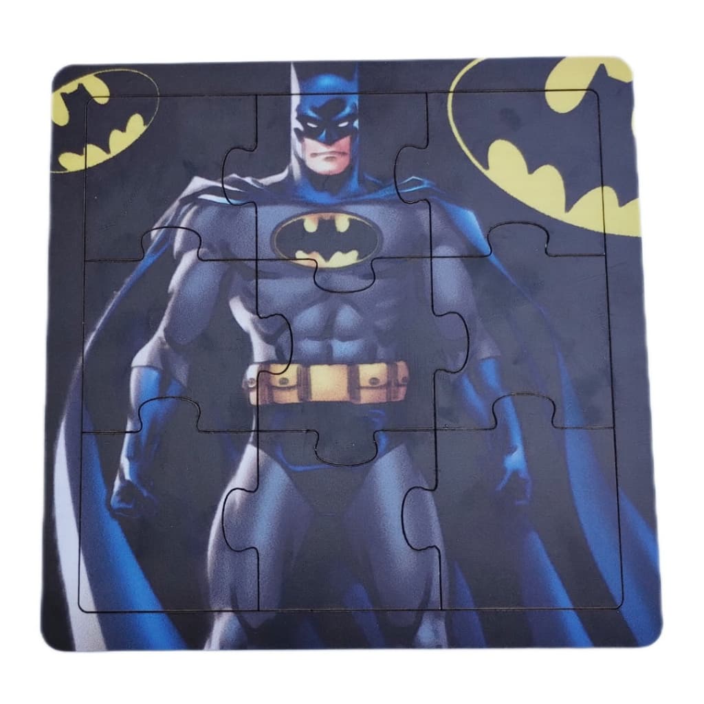 Batman - Quebra cabeça MDF 9 peças - 1 unidade - Filme - Hq