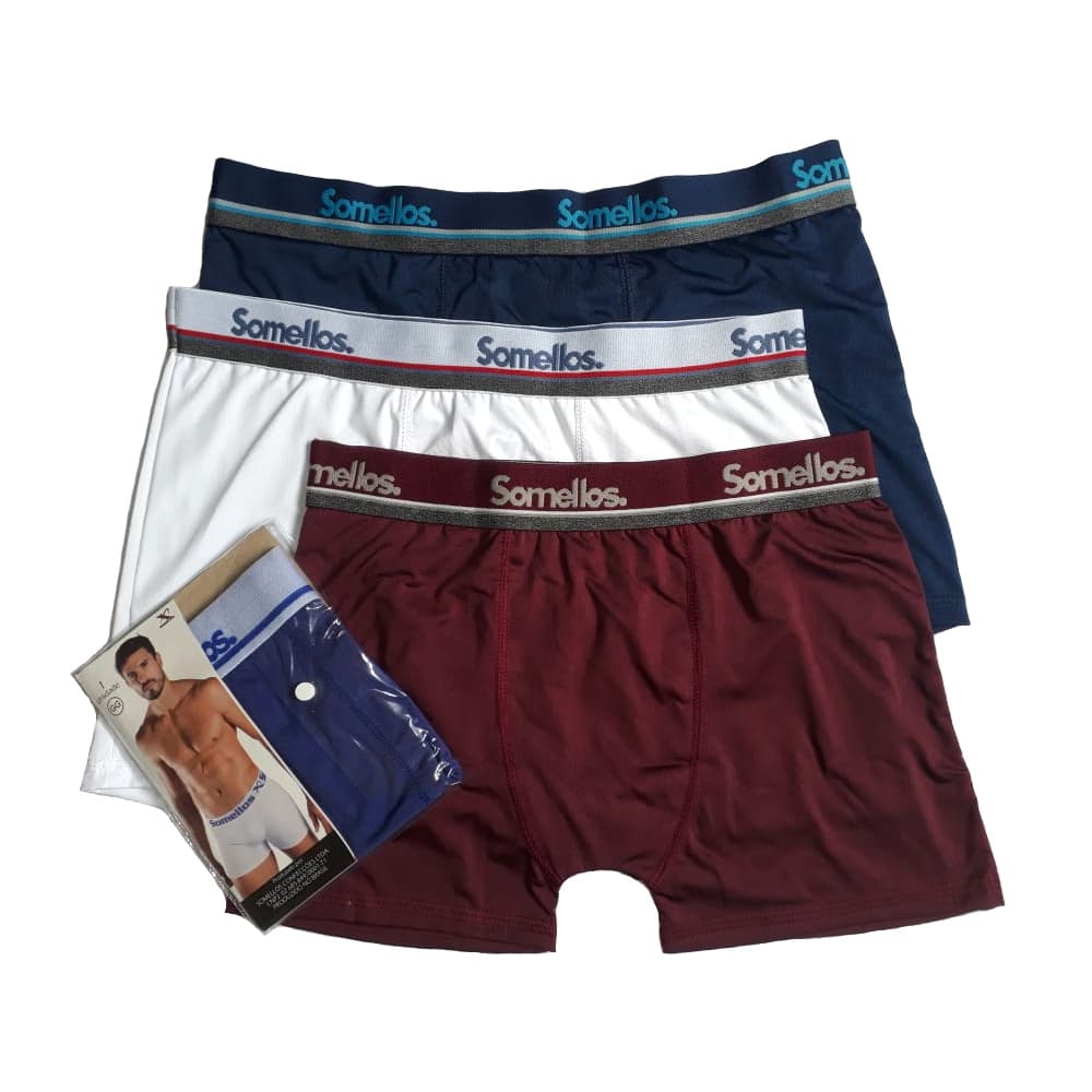 Cuecas Boxer Masculino Kit 3 cueca box adulto Microfibra promoção atacado