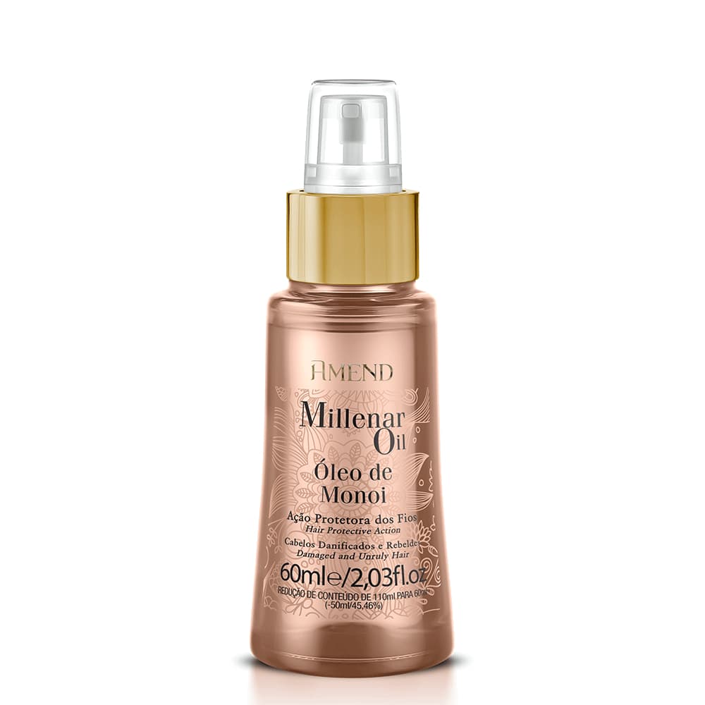AMEND ÓLEO DE MONOI MILLENAR OIL SEGREDOS DO MUNDO 60ML