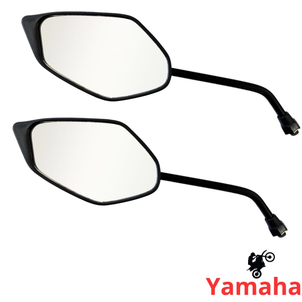 Retrovisor Para Motos Modelo Yamaha Moto Fazer150/250  2015 a 2017 Par Espelhos