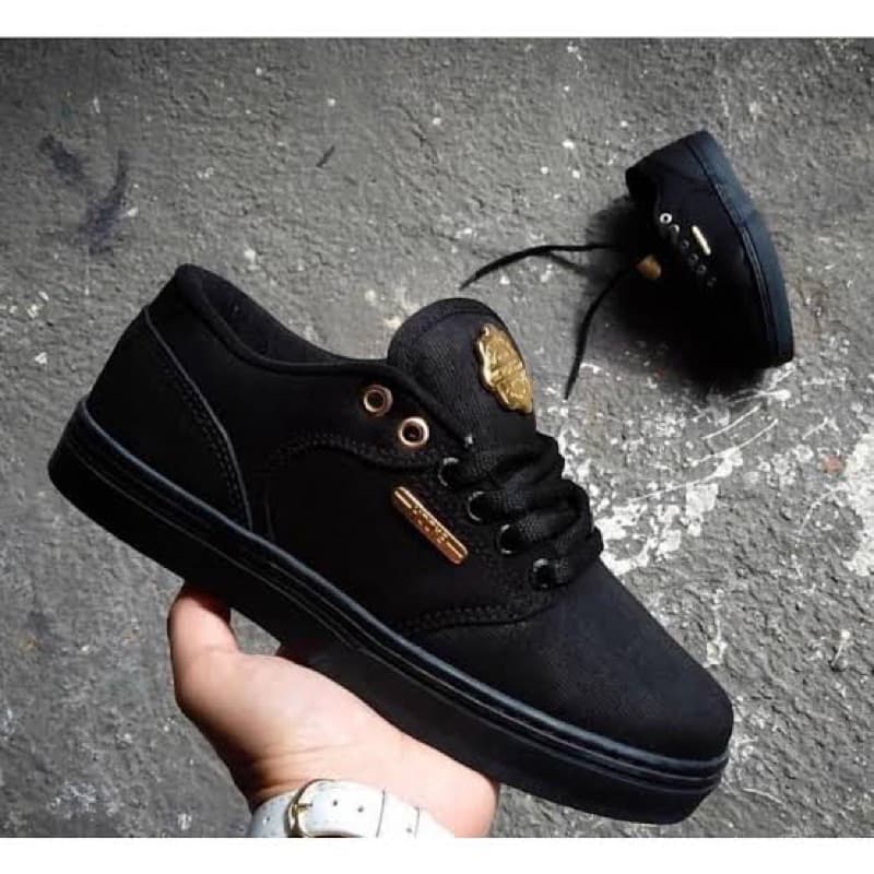 Tênis Hocks Montreal Original Black/gold Preto E Dourado Hocks / Tenis Hocks Montreal Branco E Dourado / White Gold Teni