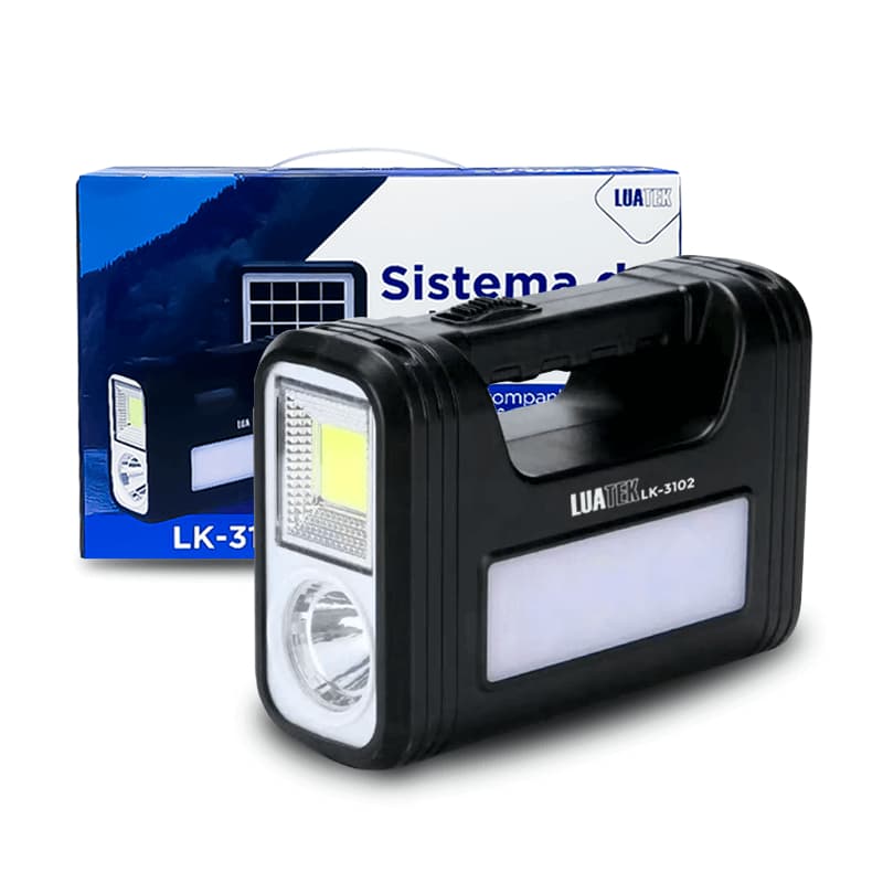 Sistema de Luz Solar [3 Lâmpadas]