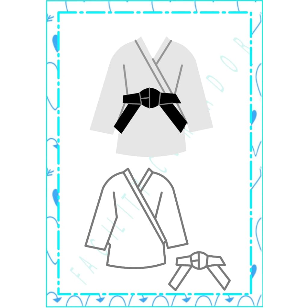 Cortador kimono jiu jitsu (luta)