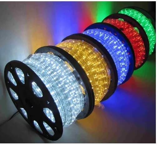 Mangueira Fita Led Chata 220v 5 ou 10 metros + 1 Conector Led Sanca Gesso espelho armário banheiro decoração