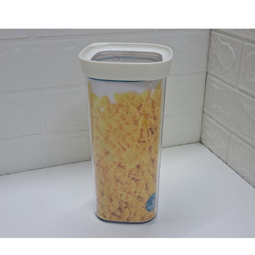 Pote Hermético 1500ml Macarrão Cereais Bolachas em Policarbonato HELSIM