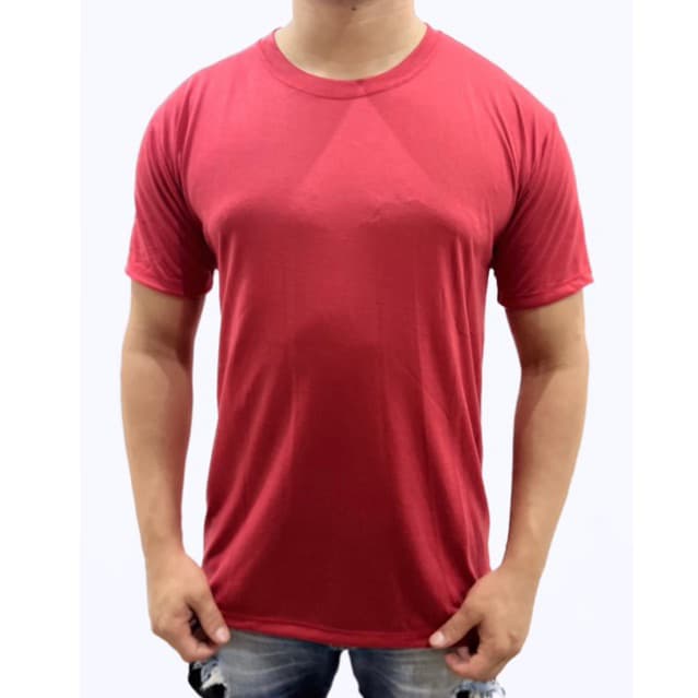 Camiseta Masculina 100% Poliester Básica Sublimação/Casual/Academia/Uniforme
