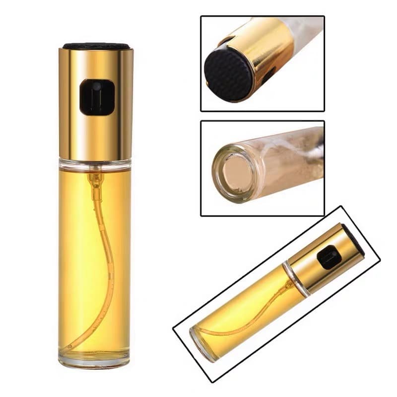 Spray Pulverizador Borrifador Azeite Vinagre em Vidro Cores Aleatorios