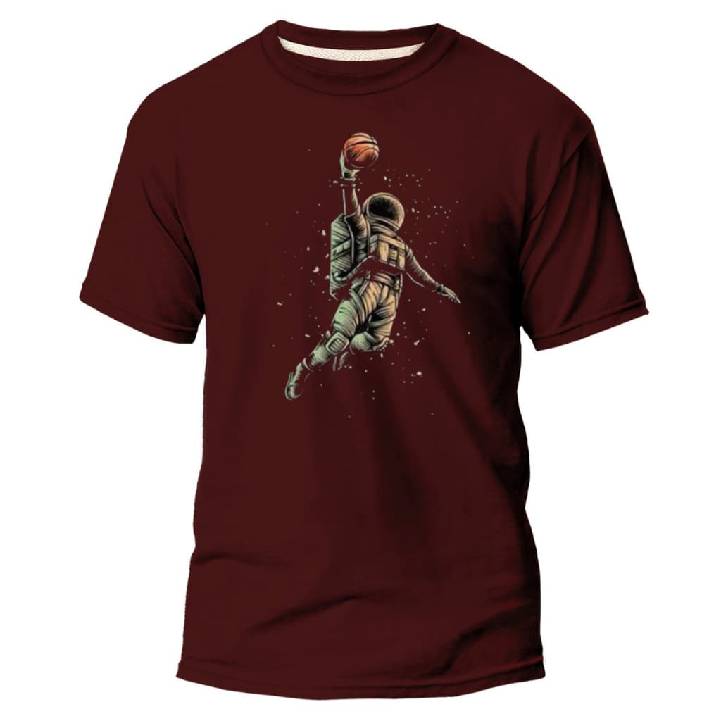 Camiseta Astronauta No Ar Nova Estampa Unissex 100% Algodão