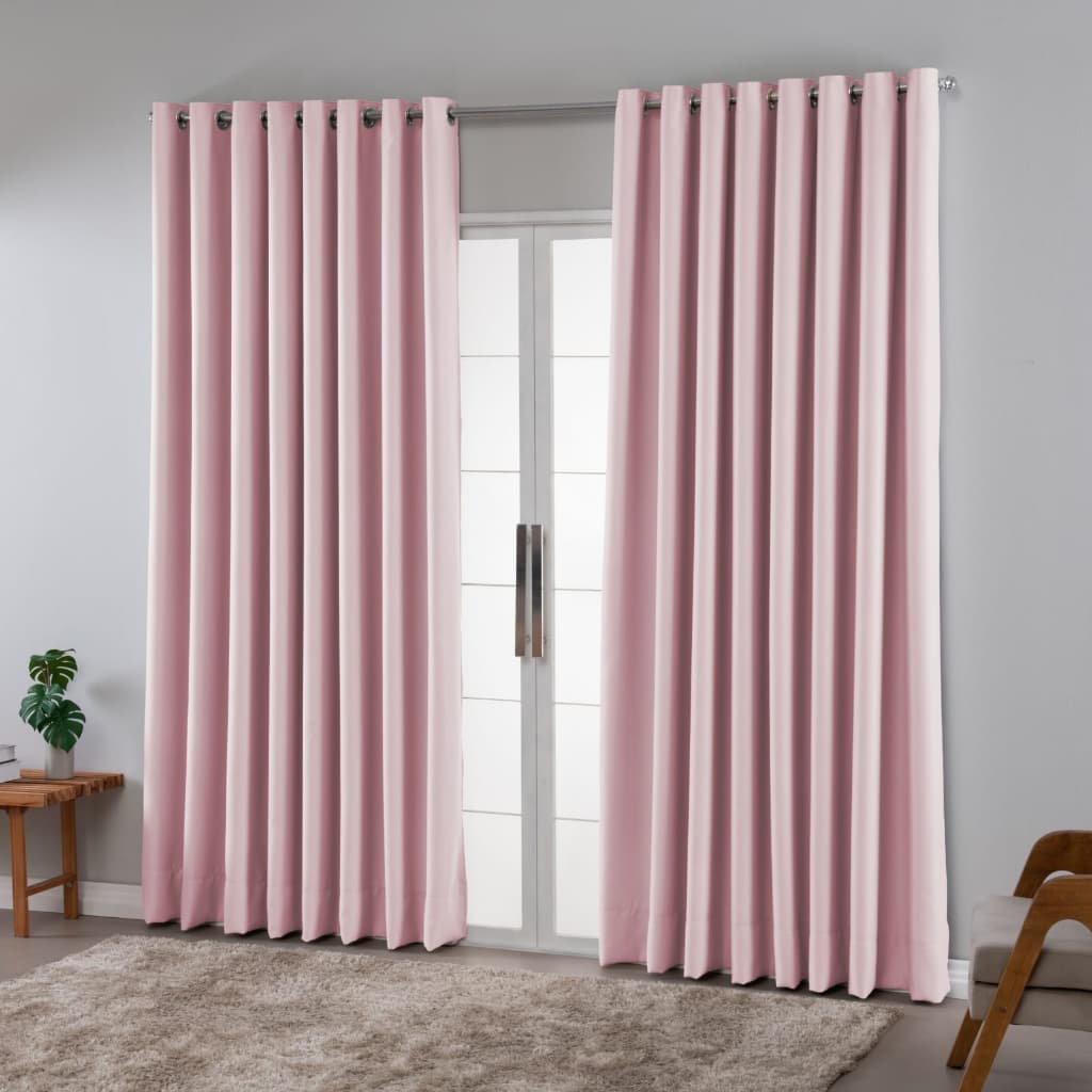 Cortina Blackout Em Tecido 2.50x2.50 Para Varão Sala Quarto
