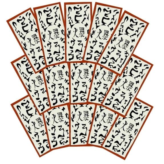 Papel Bomba 15 Unidades Premium Anime Ninja Atacado Geek Naruto