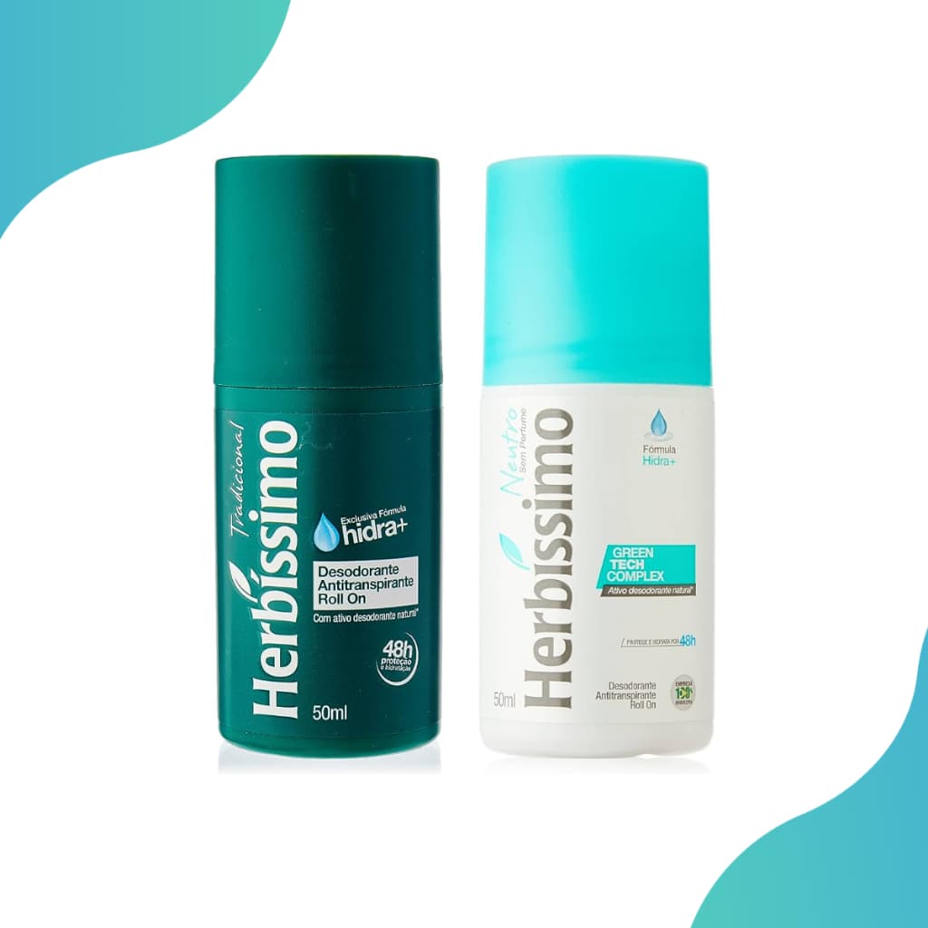 Desodorante Roll on Herbíssimo 55g (Protege até 48HR)