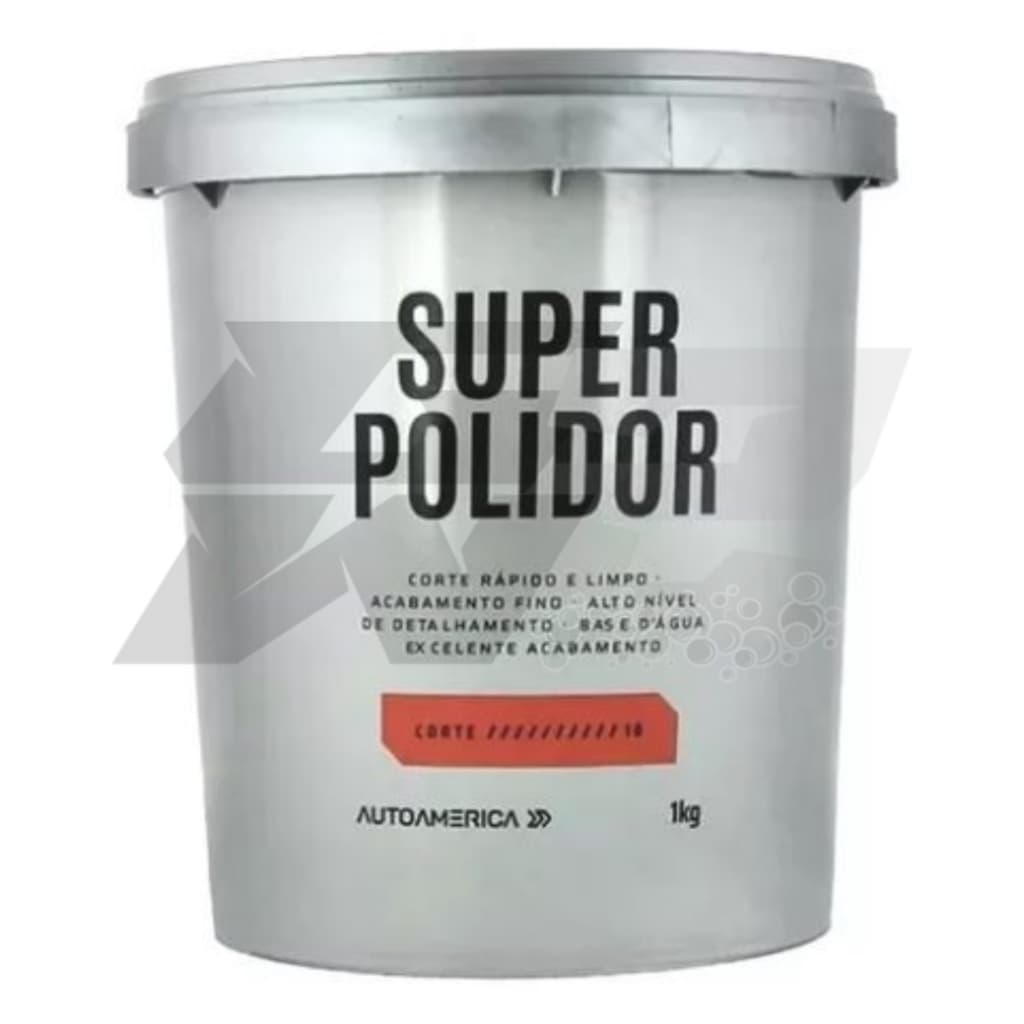 SUPER POLIDOR - MASSA DE POLIR - 1kg - AUTOAMERICA