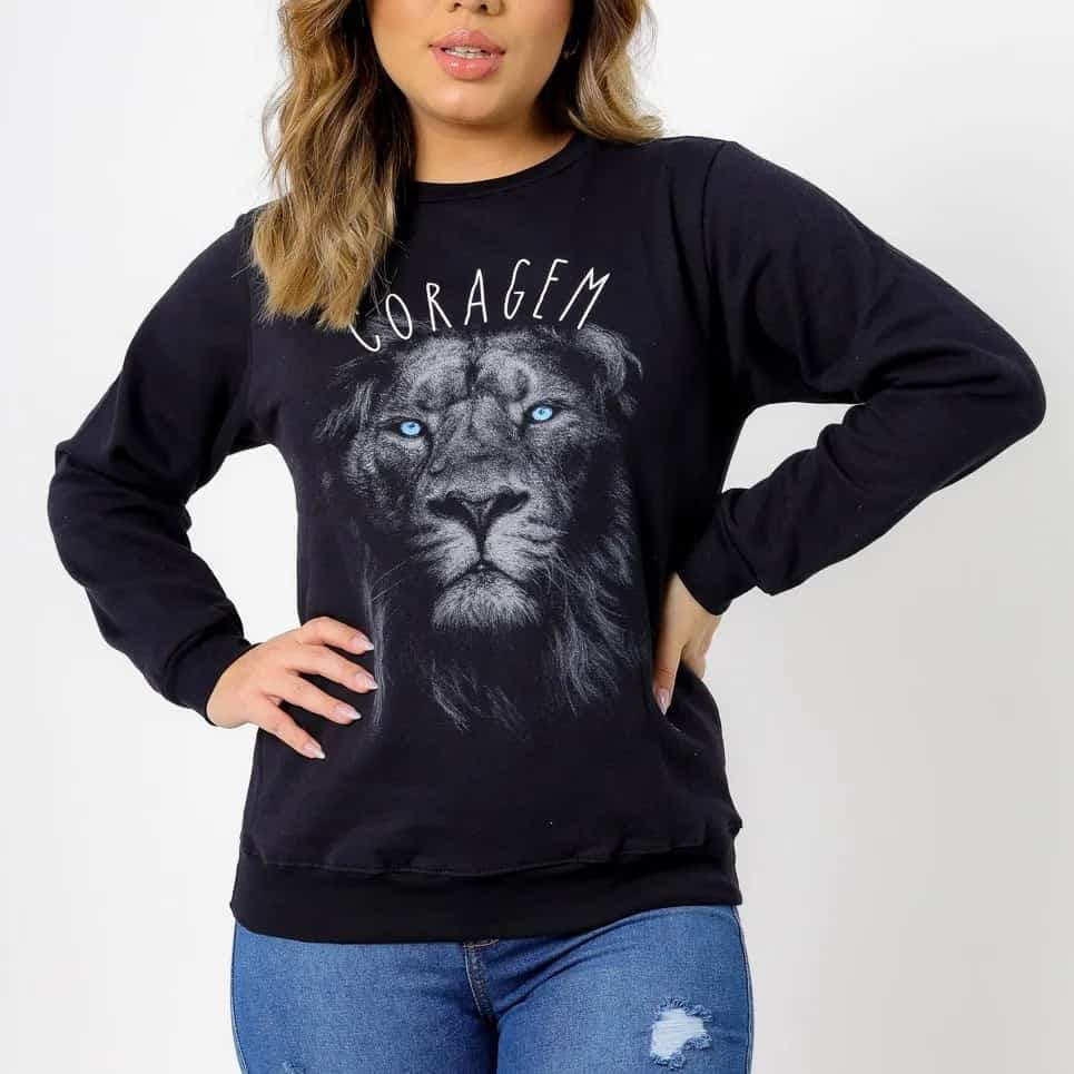 MOLETON FEMININO LEÃO