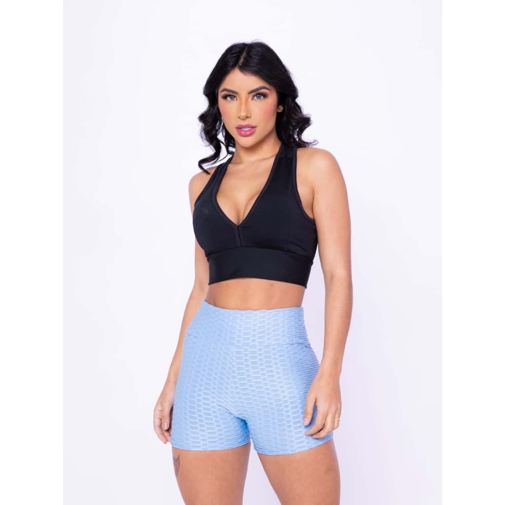short feminino de academia empina bumbum