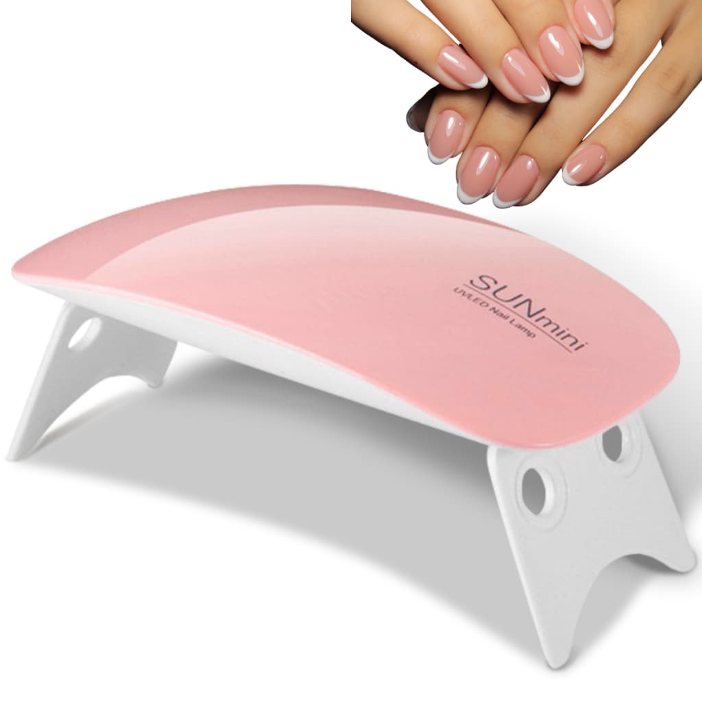Mini Sun Mini Cabine de Unha Estufa Forninho LED UV para Alongamento de Unhas Gel Acrigel Porcelana