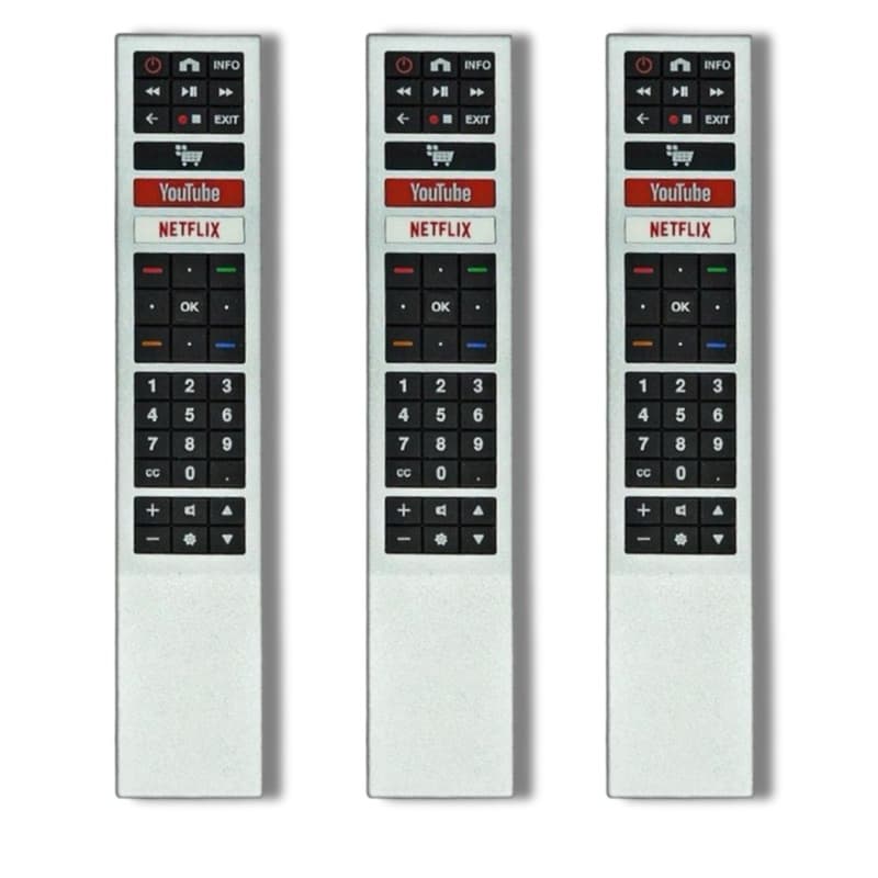 Controle Remoto Compatível TV AOC SMART 4K LED Com Teclas Youtube Netflix