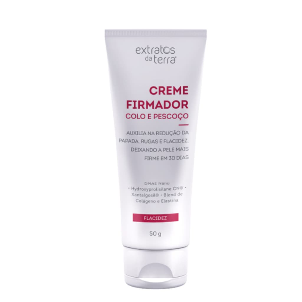 Creme Firmador De Colo e Pescoço Extratos Da Terra 50g