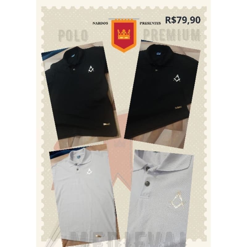 Camisa Polo Maçonaria Premium