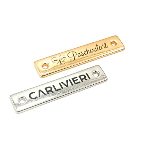 Etiqueta Tag Personalizada Individual Nomes Diferentes 05 Unidades 3.4x0,5 cm