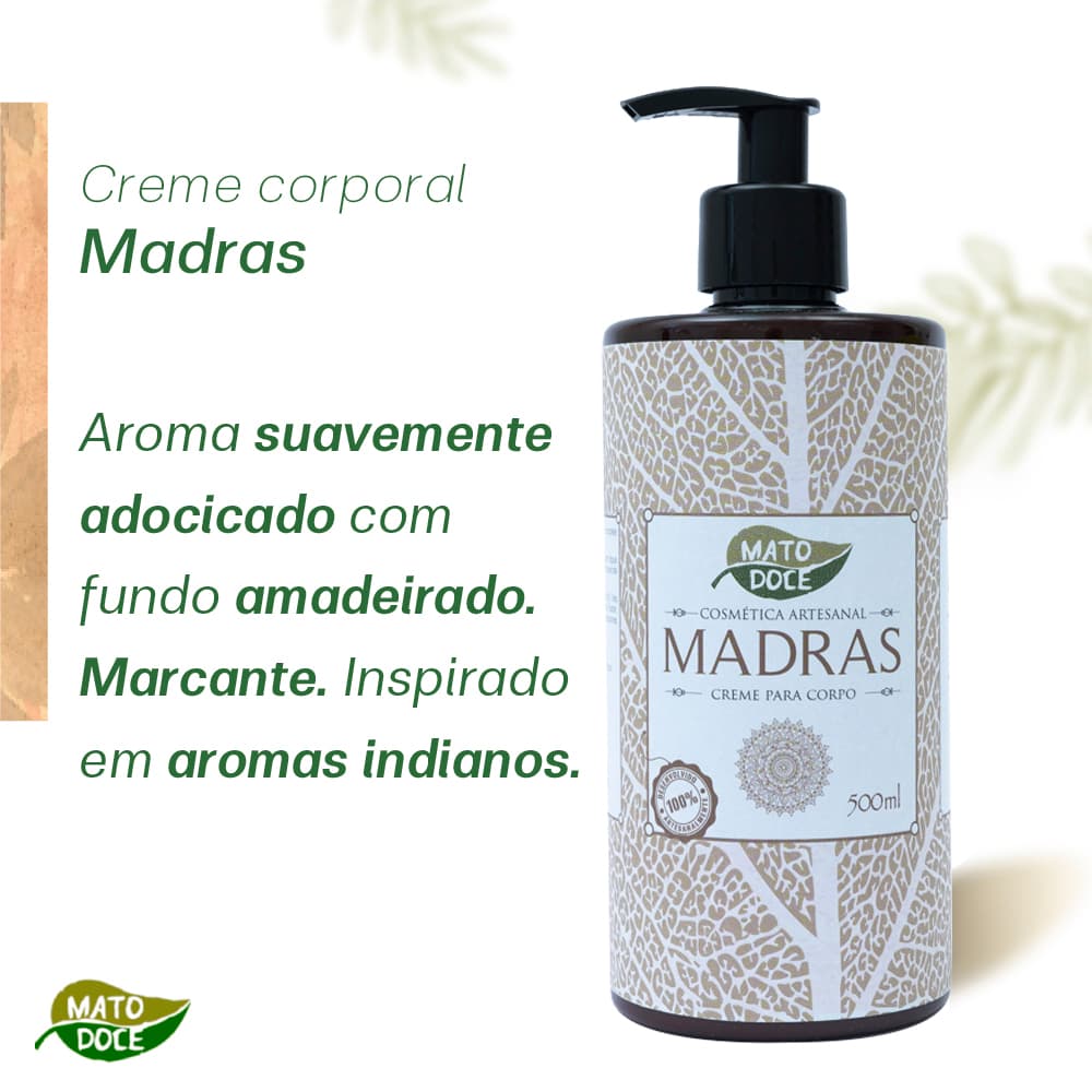 Creme Corporal Hidratante 500ml Marcante Mato Doce