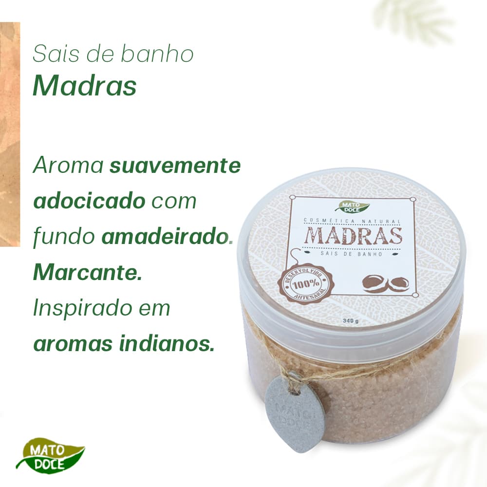 Sais de Banho Esfoliante 340g Mato Doce Marcante