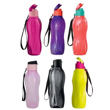 Garrafa Eco Tupper Plus 500 ml - TUPPERWARE - Várias cores - Volta às Aulas