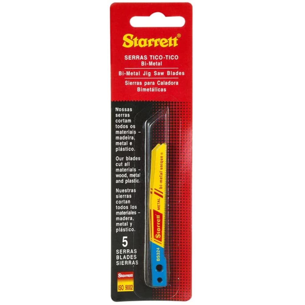 LÂMINAS SERRA TICO-TICO MAKITA 65MM C/5 PEÇAS - STARRETT