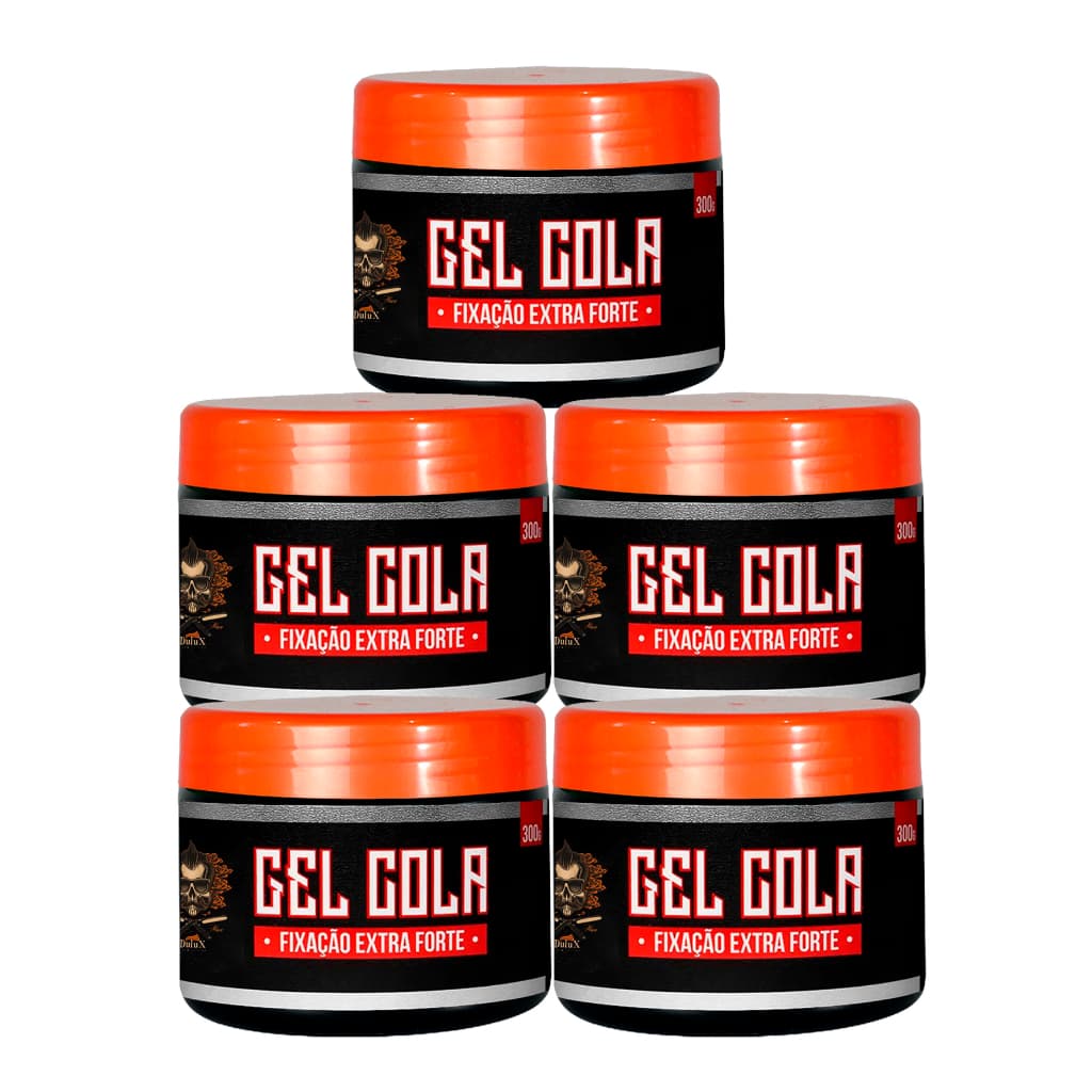 5 Unid Gel Cola 300g Brilho Molhado Dulux