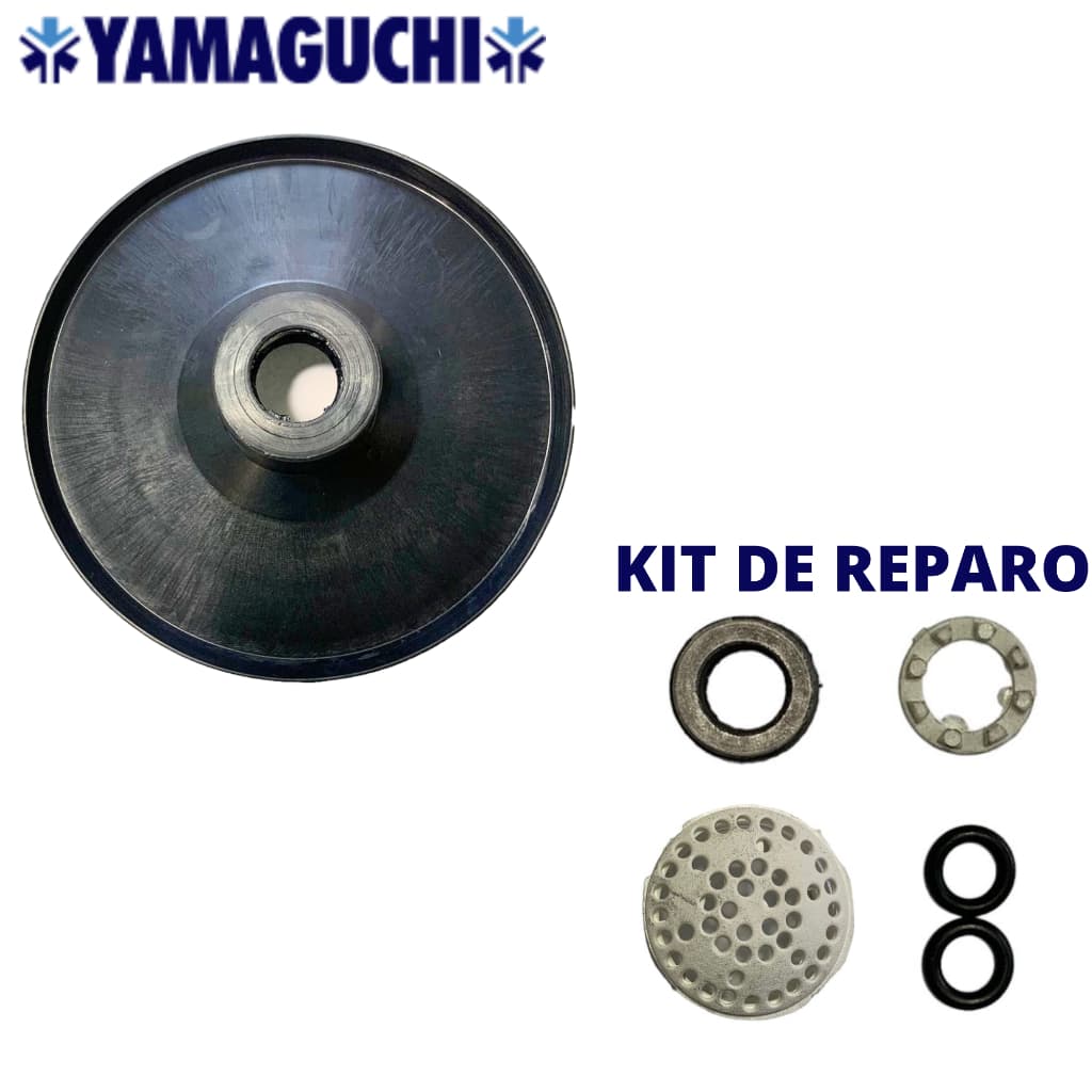 Kit Disco Raspador + Kit De Reparo Yamaguchi Bomba de Graxa Engraxadeiras 2Kg 4Kg 7kg 12Kg