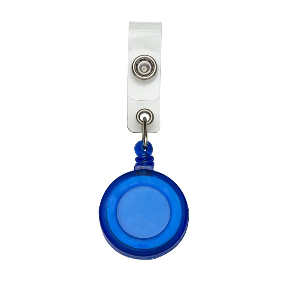 Porta Crachá Retrátil Roller Clip Pacote com 10 Envio Imediato