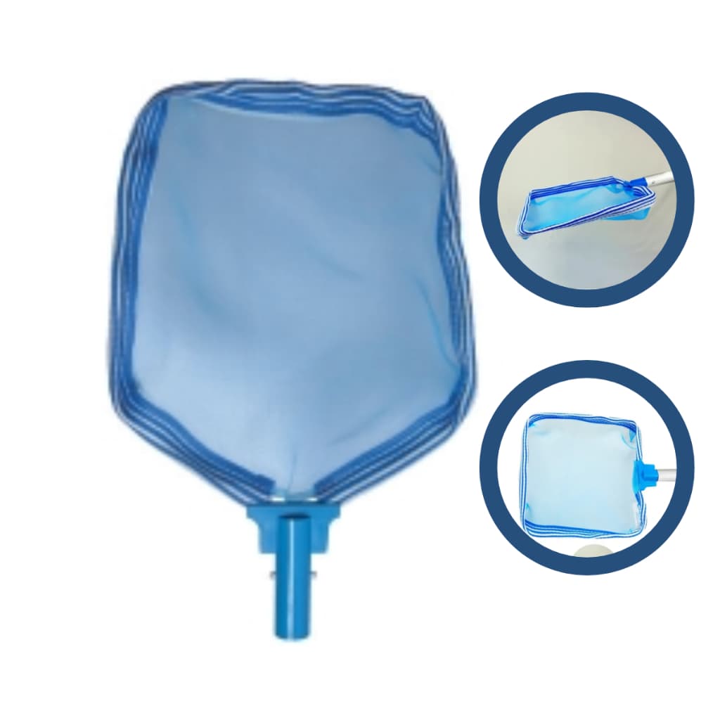 Peneira para Piscina Cata Folhas Metálica Acessório Limpeza Piscina
