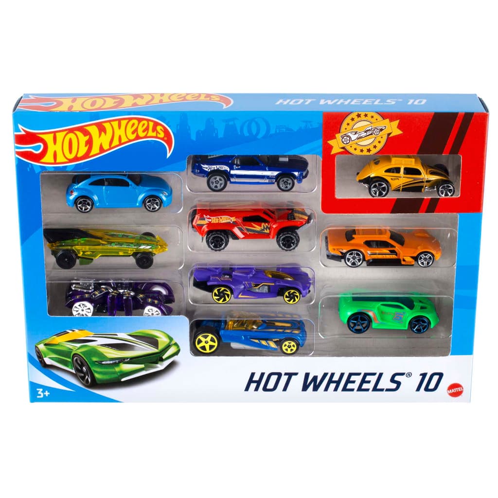 Hot Wheels HOT Wheels C/10 Carrinhos SORT (074299548864) - Mattel