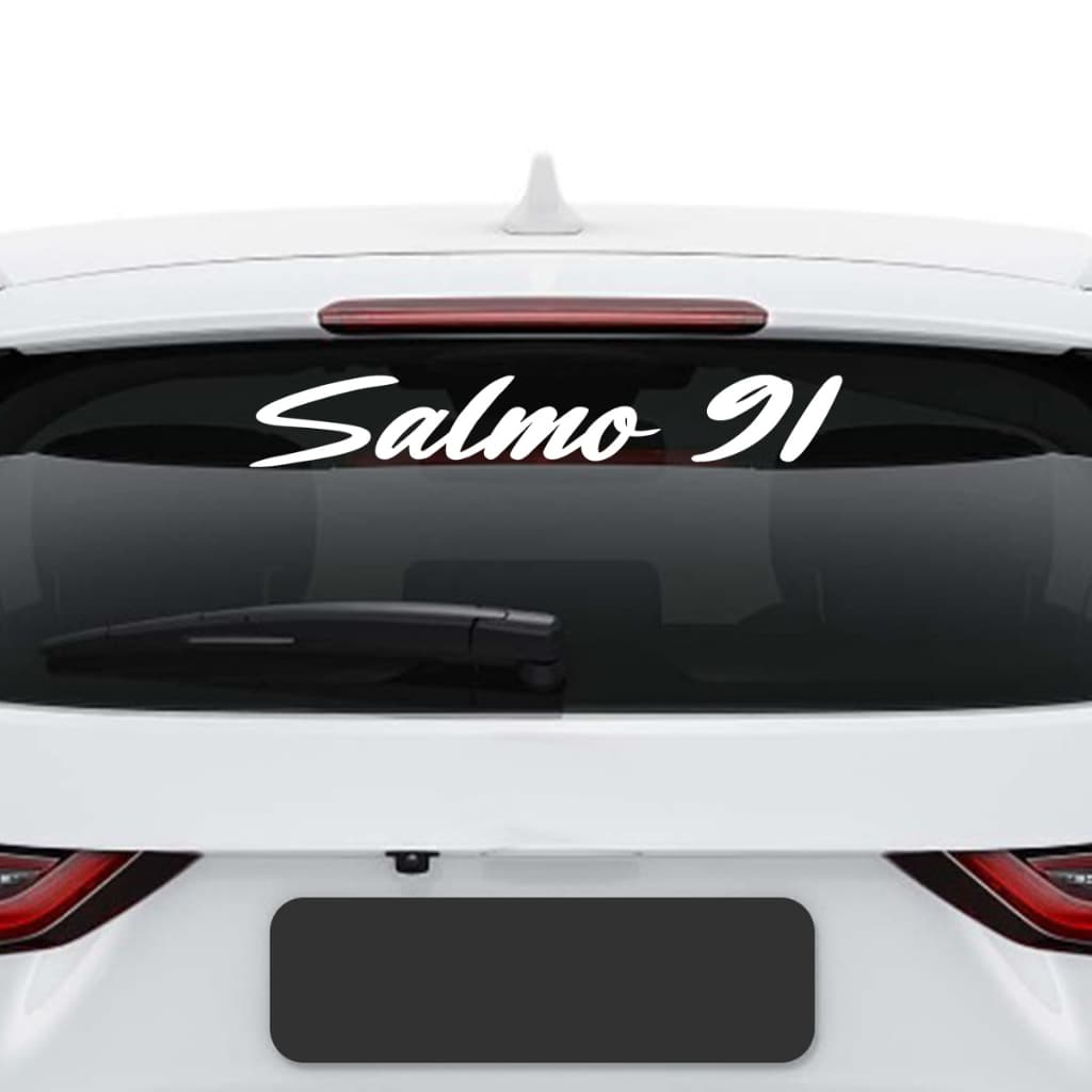 Adesivo Salmo 91 Frase Cristão Católico Deus Vidro Traseiro Jesus Biblia