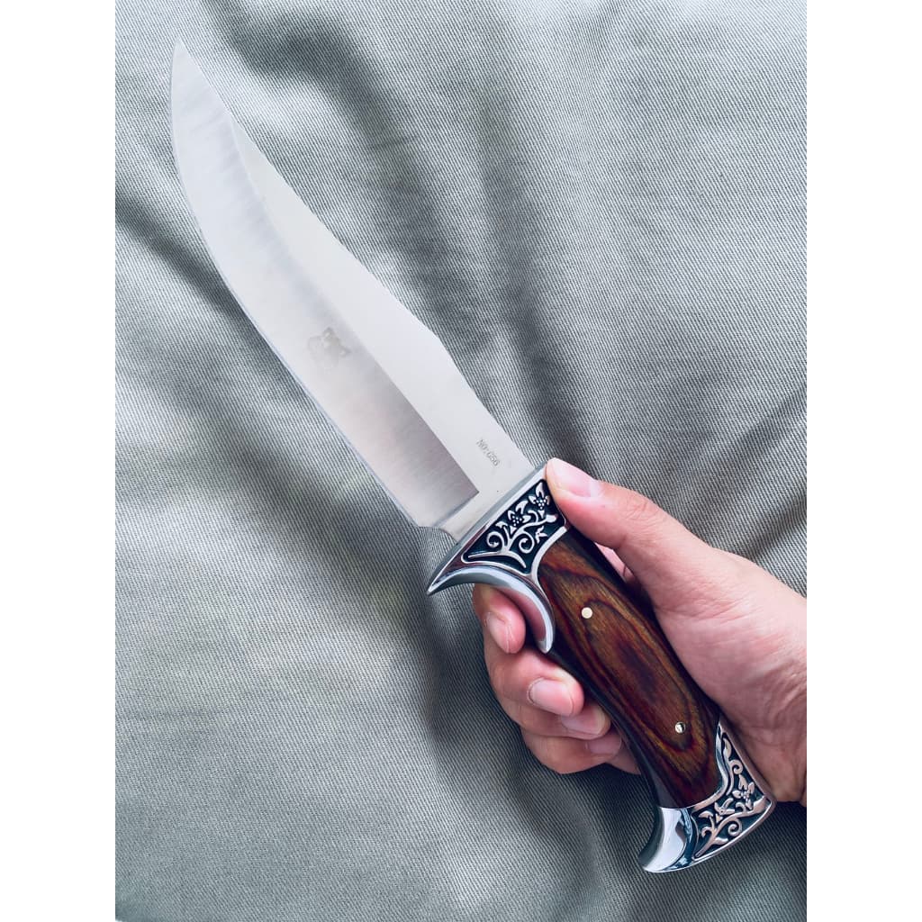 Faca De Caça Pesca Churrasco Luxo Fulltang Inox G56 Columbia