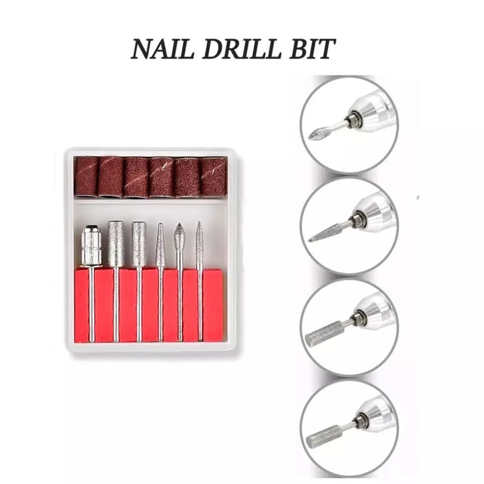Refil Lixa Elétrica De Unha Brocas E Lixas Manicure