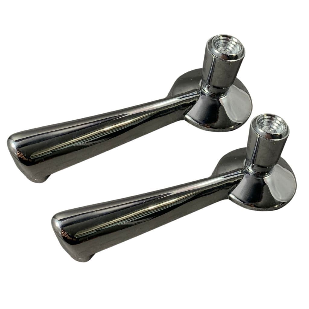Par Manivela Regulagem Vidro Porta Cromado Rural AeroWillys F-75
