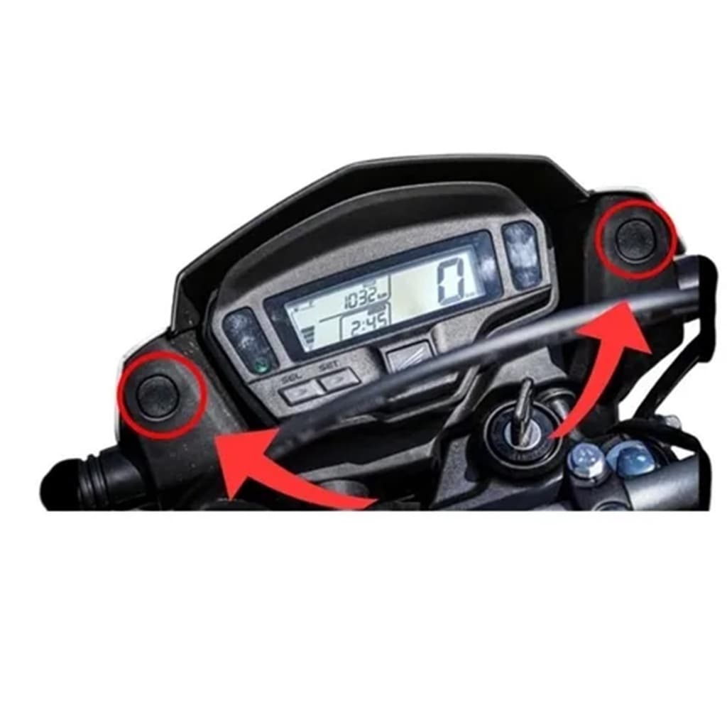 Tampa Painel Bros Nxr 160 2015 á 2026 Modelo Original Honda Par