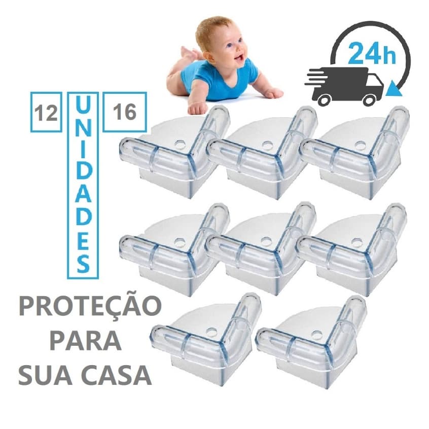 Protetor de QuinaSilicone Segurança para Bebês Canto Crianças Proteção Cantoneira Anticolisão
