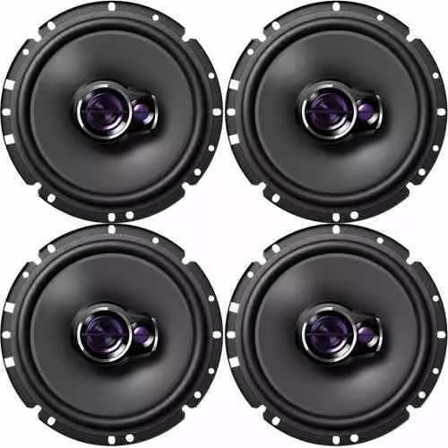 Kit 4 Alto Falante Pioneer Ts-1760br 6 Polegadas Triaxial