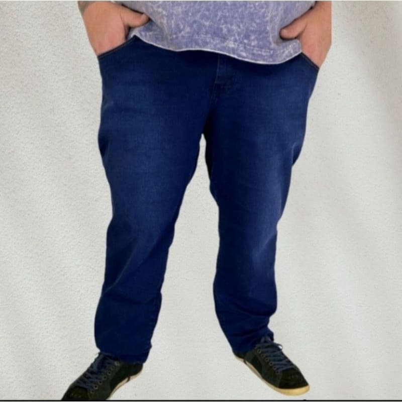 Calça Jeans Masculino Plus Size