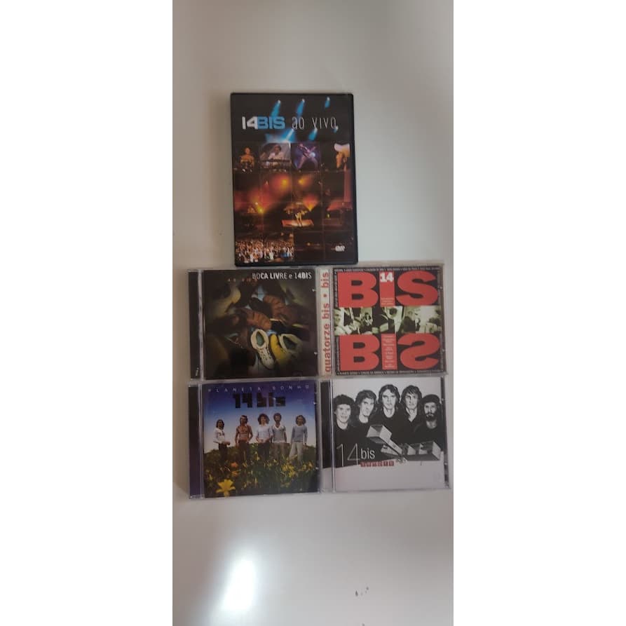 14 bis - lote de Cds + dvd