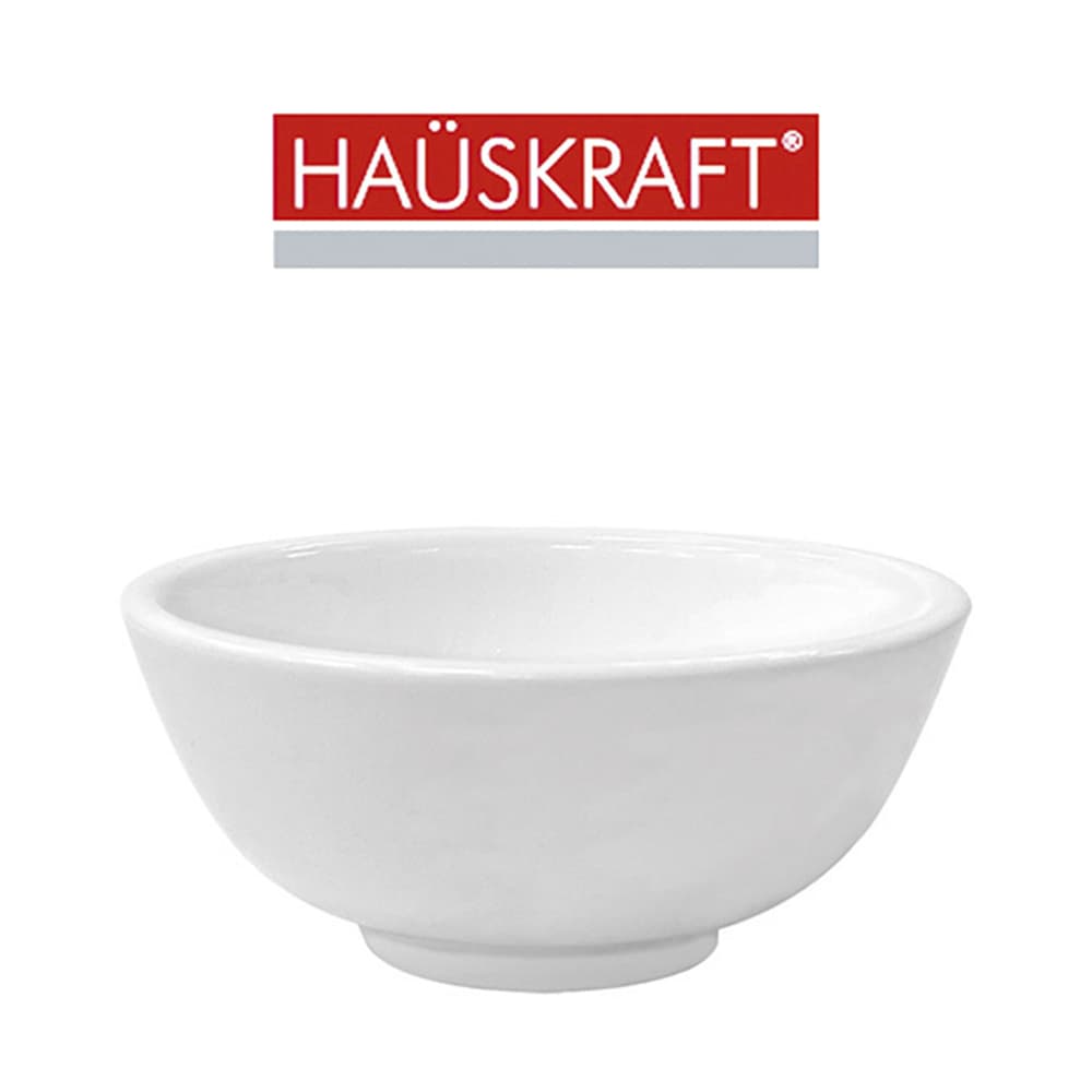 Tigela De Porcelana Redonda Bowl Para Sobremesa Branco Hauskraft 250ml