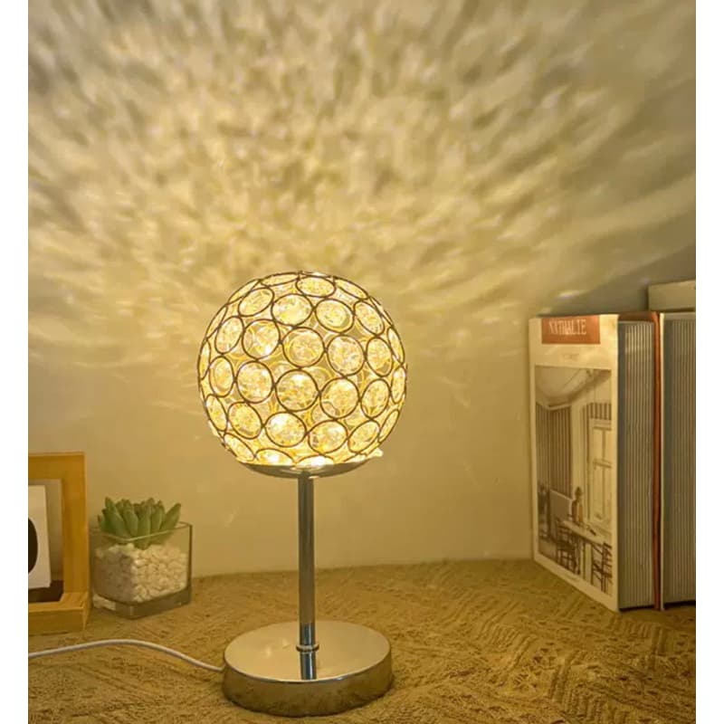 Abajur De Mesa Cristal Luminária De Mesa