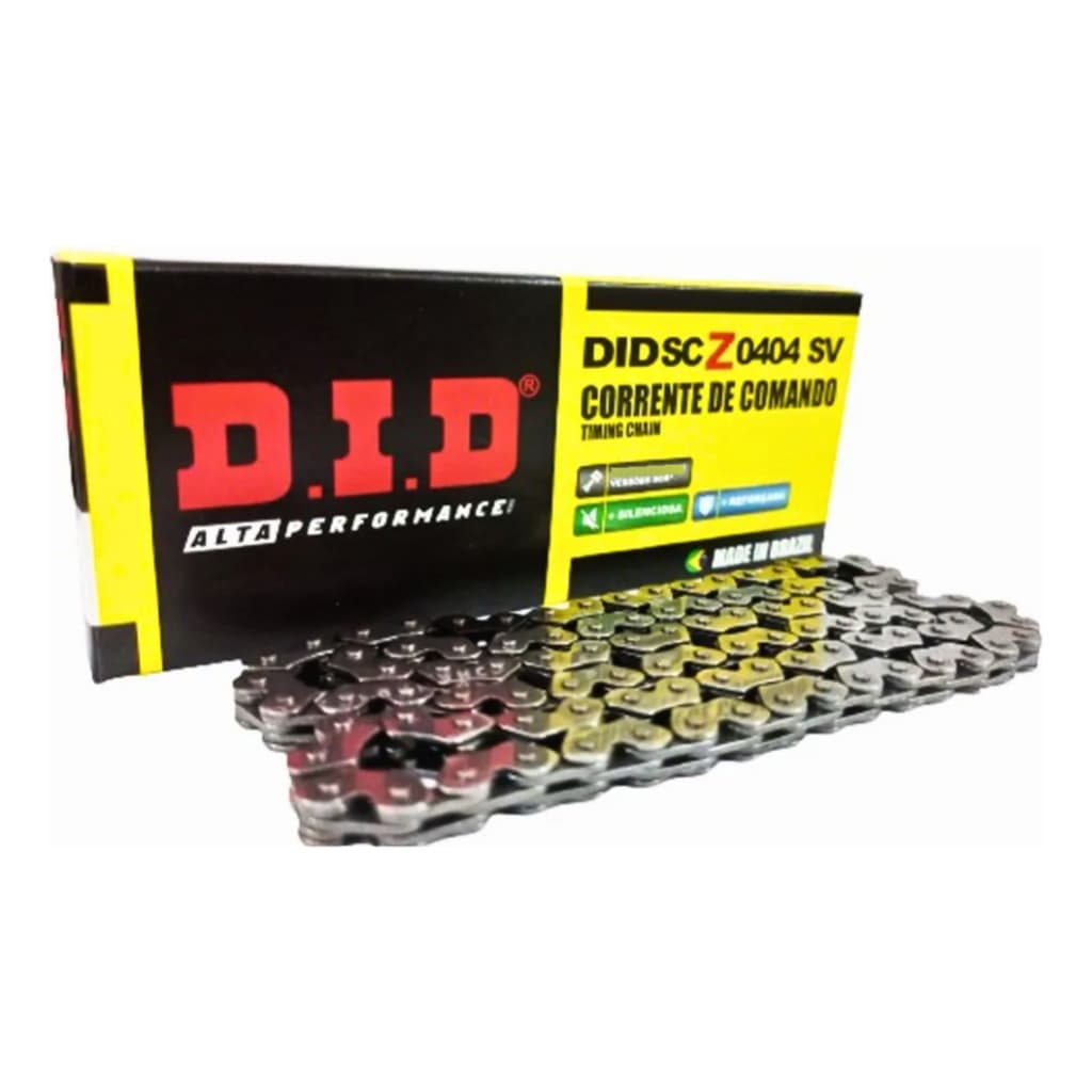 Corrente de Comando DID - Alta Performance para CB 300, CBX 250, Twister, Tornado e XRE 300
