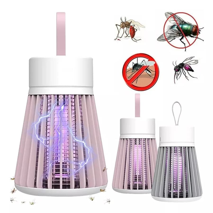 Lâmpada Armadilha Repelente Elétrico Mosquito Led Portátil