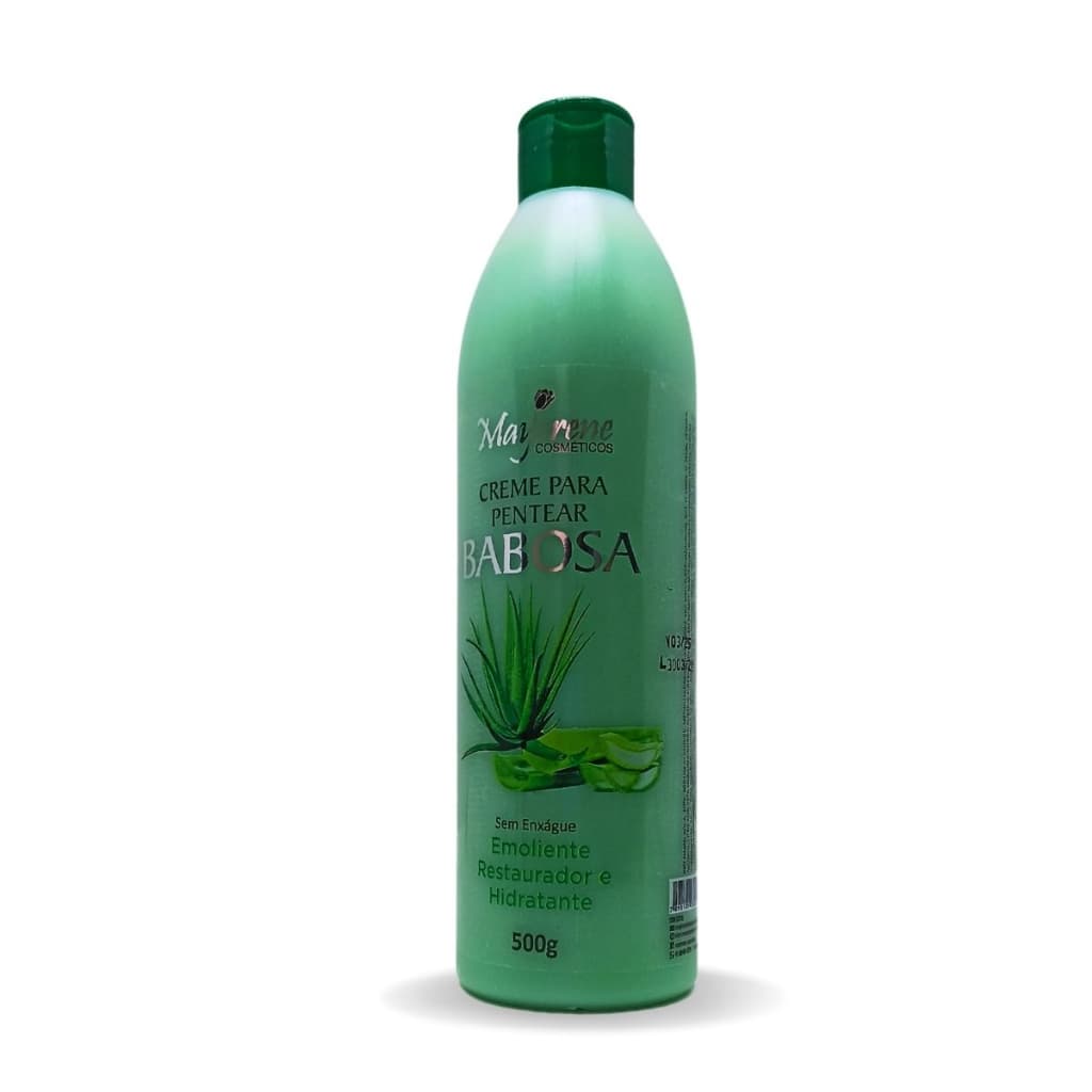 Creme de Pentear Babosa 500g Sem Enxágue Maycrene