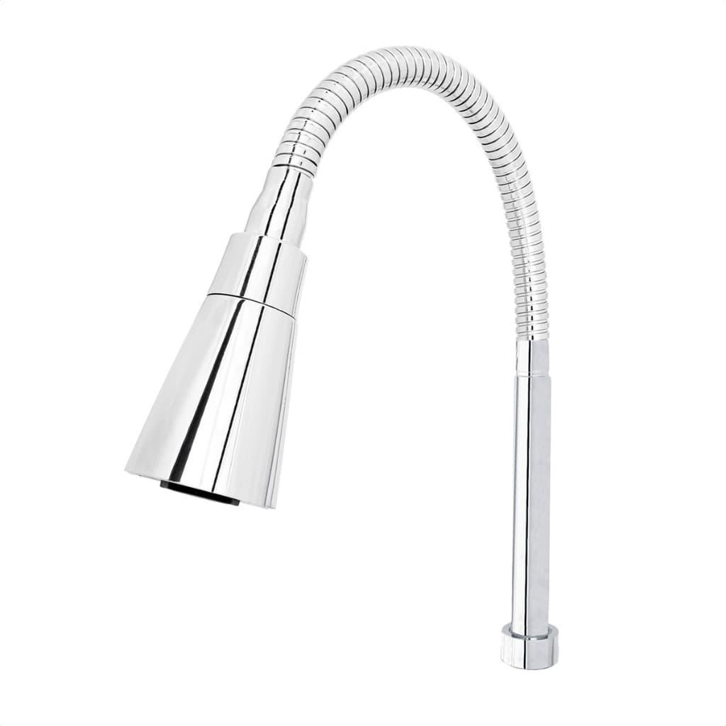 TUBO 3/4 Gourmet Flexível Cone Cromado Arejador 2 jatos para Torneira Cozinha - *Medida Tubo 3/4*