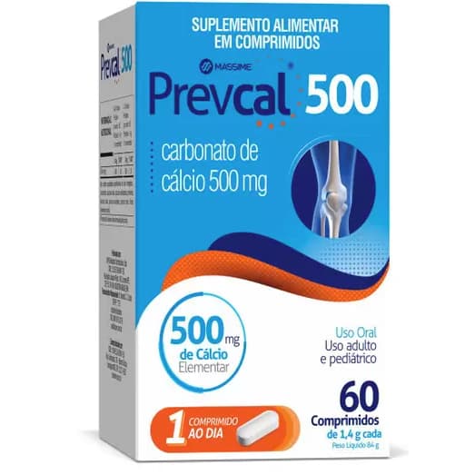 PREVCAL 500MG - 60 comp. - Massime